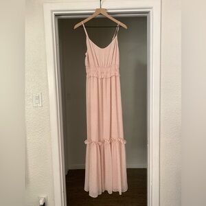 Gianni Bini Pink spaghetti strap dress Medium